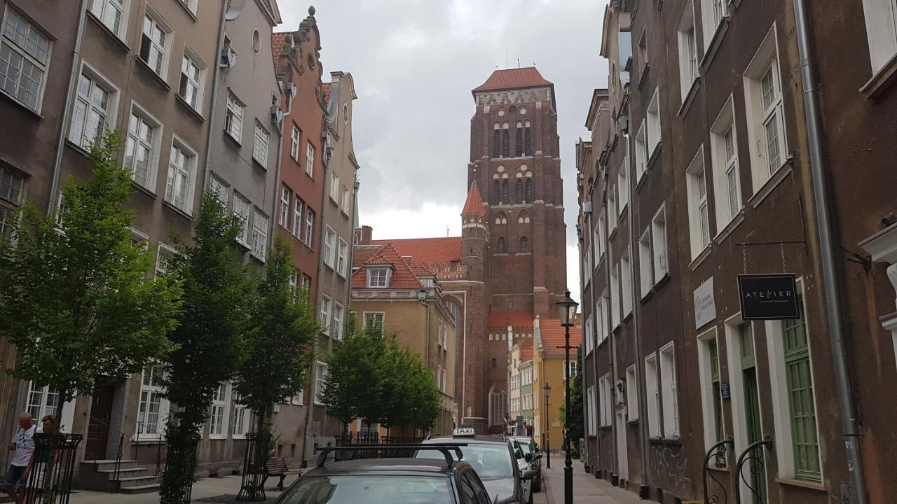 Apartamento H&T Old Town Szeroka 36 Gdansk Exterior foto