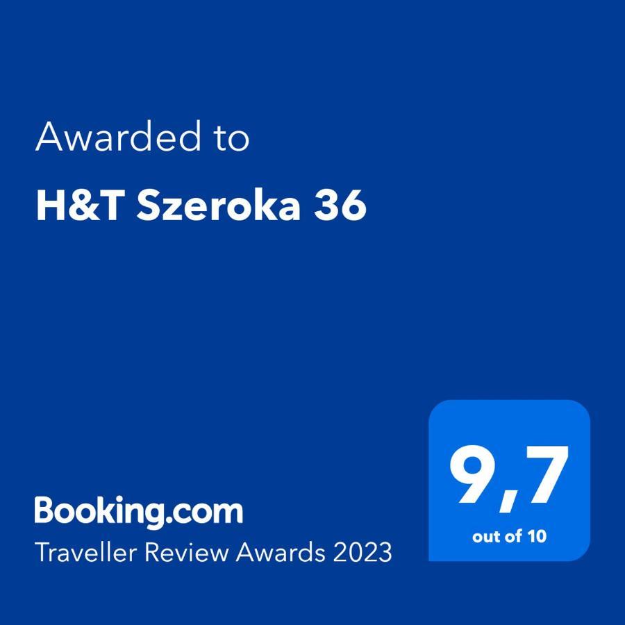 Apartamento H&T Old Town Szeroka 36 Gdansk Exterior foto